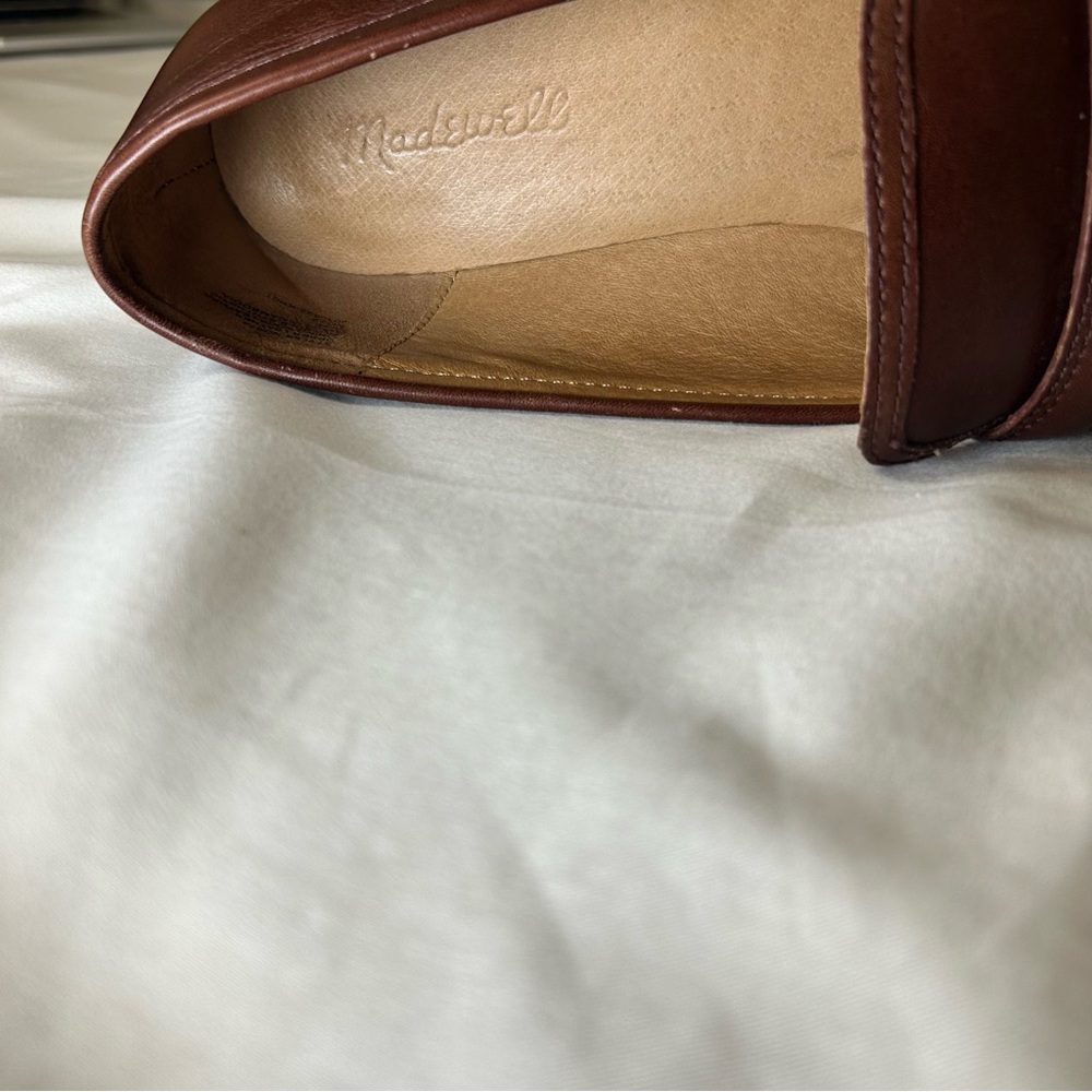 Madewell Brown Leather Penny Loafers - Picture 12 of 12